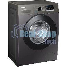 Стиральная машина Samsung WW80AGAS22AX/LD черный, загрузка фронтальная 8 кг, 1200 об/мин, класс: A