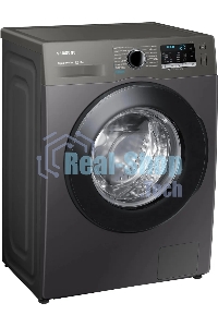 Стиральная машина Samsung WW80AGAS22AX/LD черный, загрузка фронтальная 8 кг, 1200 об/мин, класс: A