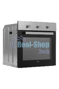 Газовый духовой шкаф Beko BBIGT21100X с откидным электрическим грилем; автоматический электроподжиг; поворотные переключатели; металлические направляющие; объем - 72л; 3 стекла дверцы; 1 решетка; 1 противень; вертел. Цвет нержавеющая сталь; Материал панел