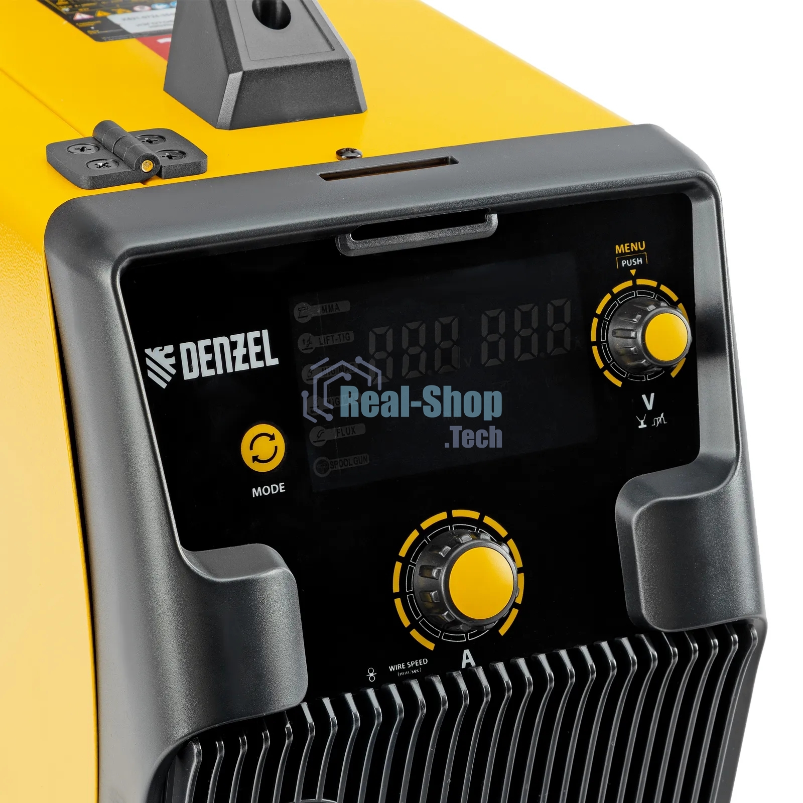 Аппарат инвертор. полуавтомат. cварки Denzel IMIG-185SDR, 180 А, ПВ 60%, катушка 5 кг