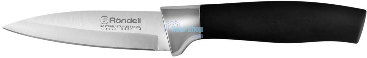 Набор ножей кухонных Rondell RD-1772 компл.: 4 предм. разд.дос. черный блистер