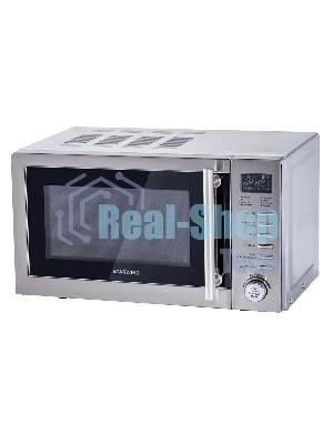 Микроволновая печь Starwind SMW5320 серый, 20 л, 700 Вт, переключатели - поворотный механизм/кнопки