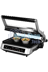 Гриль электрический Zigmund & Shtain ZEG-940 стальной, 2000 Вт