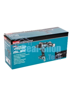 Дрель-шуруповерт Makita DF001GZ, 40 В, 0 Ач, 140 Нм, бесщеточный