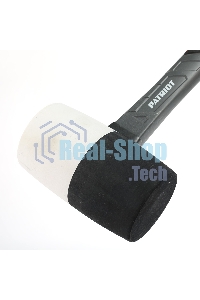 Киянка PATRIOT RMF-680BW черно-белая, с фиберглассовой рукояткой, 680г