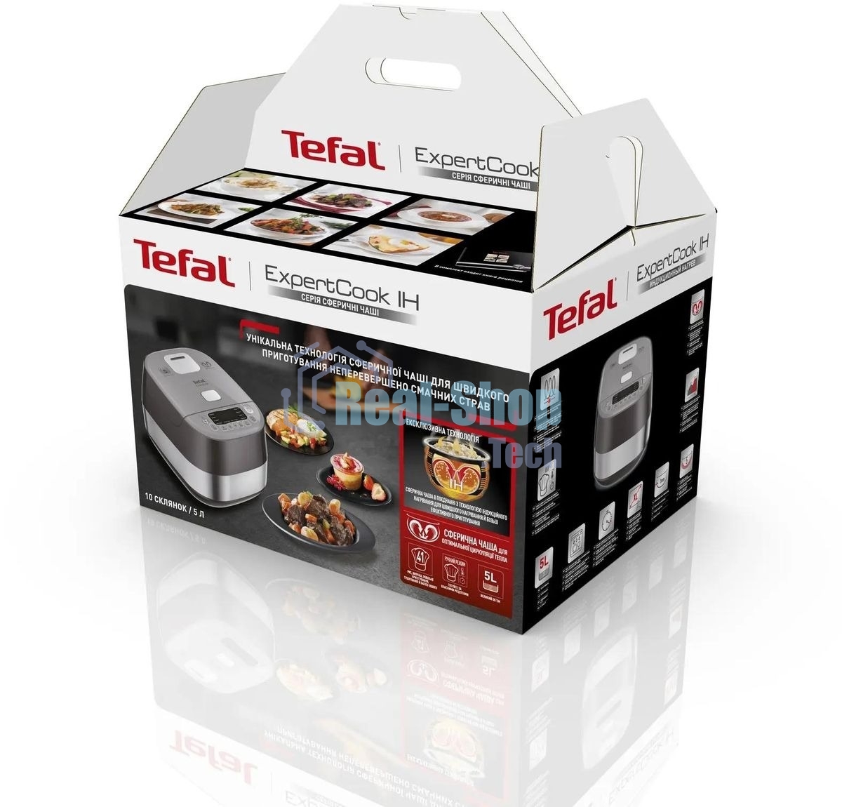 Мультиварка Tefal RK802B32 серый
