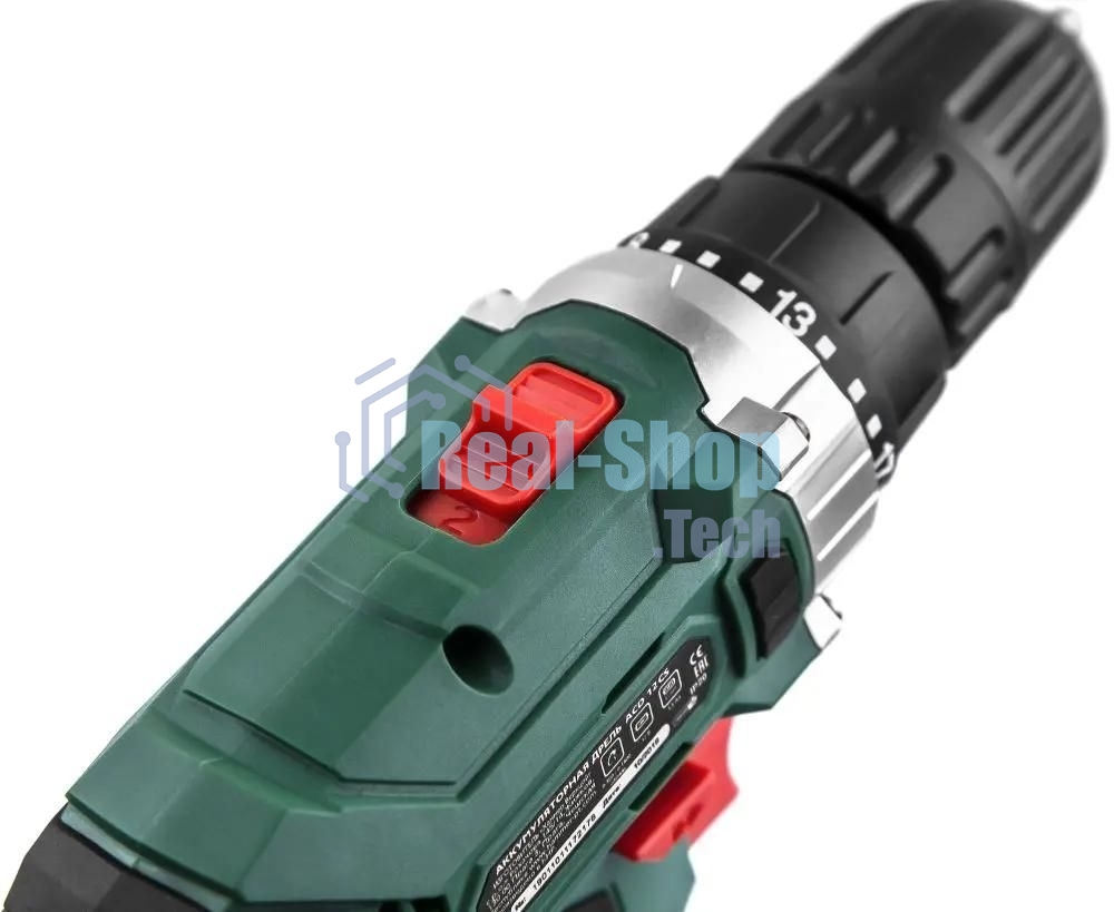 Дрель-шуруповерт Haммer ACD12CS, 12 В, 1,5 Ач, 26 Нм, щеточный