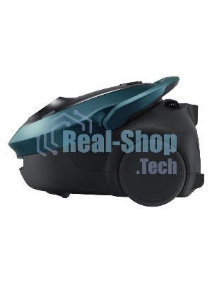 Пылесос Samsung VC20M2540JN/EV черный/зеленый, 460/2000 Вт, уборка сухая, пылесборник мешок 2.5 л