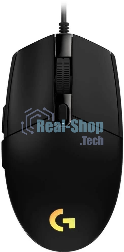 Мышь проводная Logitech G102 LIGHTSYNC черный, 8000 dpi, USB, кнопки - 6