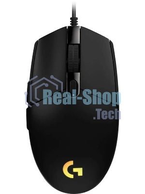 Мышь проводная Logitech G102 LIGHTSYNC черный, 8000 dpi, USB, кнопки - 6