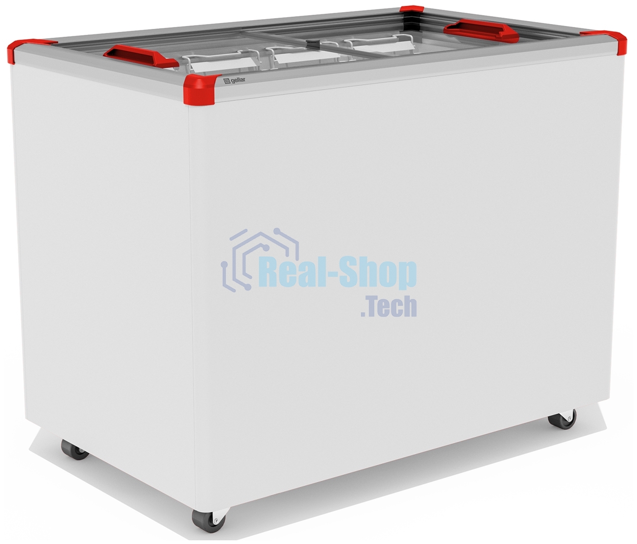 Морозильный ларь FROSTOR GELLAR FG 350 C красный