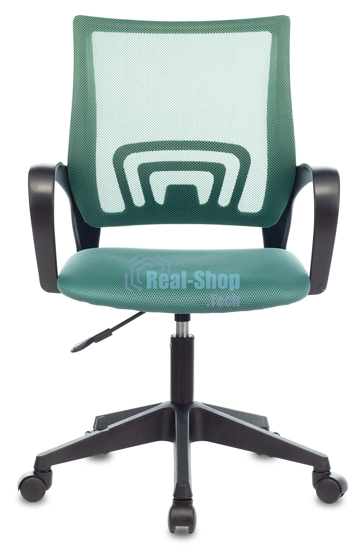 Кресло компьютерное Бюрократ CH-695NLT TW-03 TW-30 зеленый, сетка/ткань, крестовина пластик