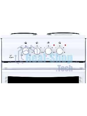 Плита электрическая Flama AE 1304 W белый, конфорок 3 шт, духовка 50 л, 50 см x 85 см x 60 см