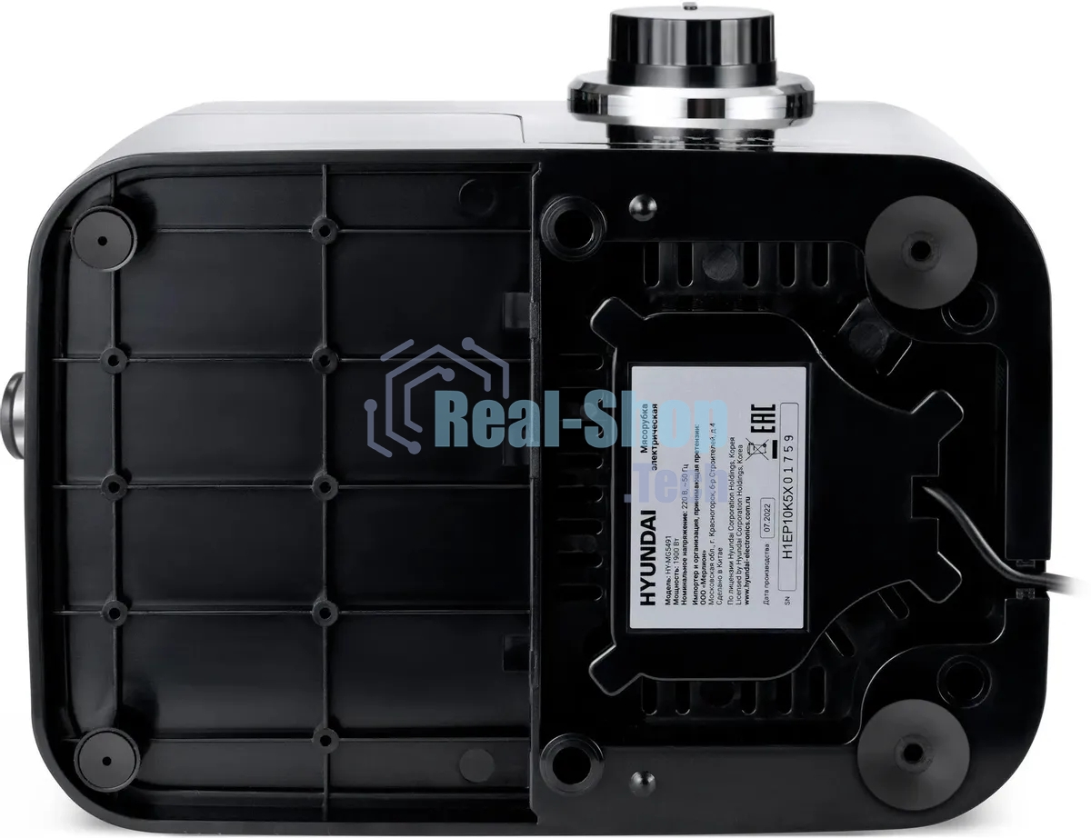 Мясорубка электрическая Hyundai HY-MG6491 1900Вт черный