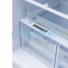 Холодильник Бирюса М6131 металлик двухкамерный 210/135 л морозилка снизу, автоматическое оттаивание