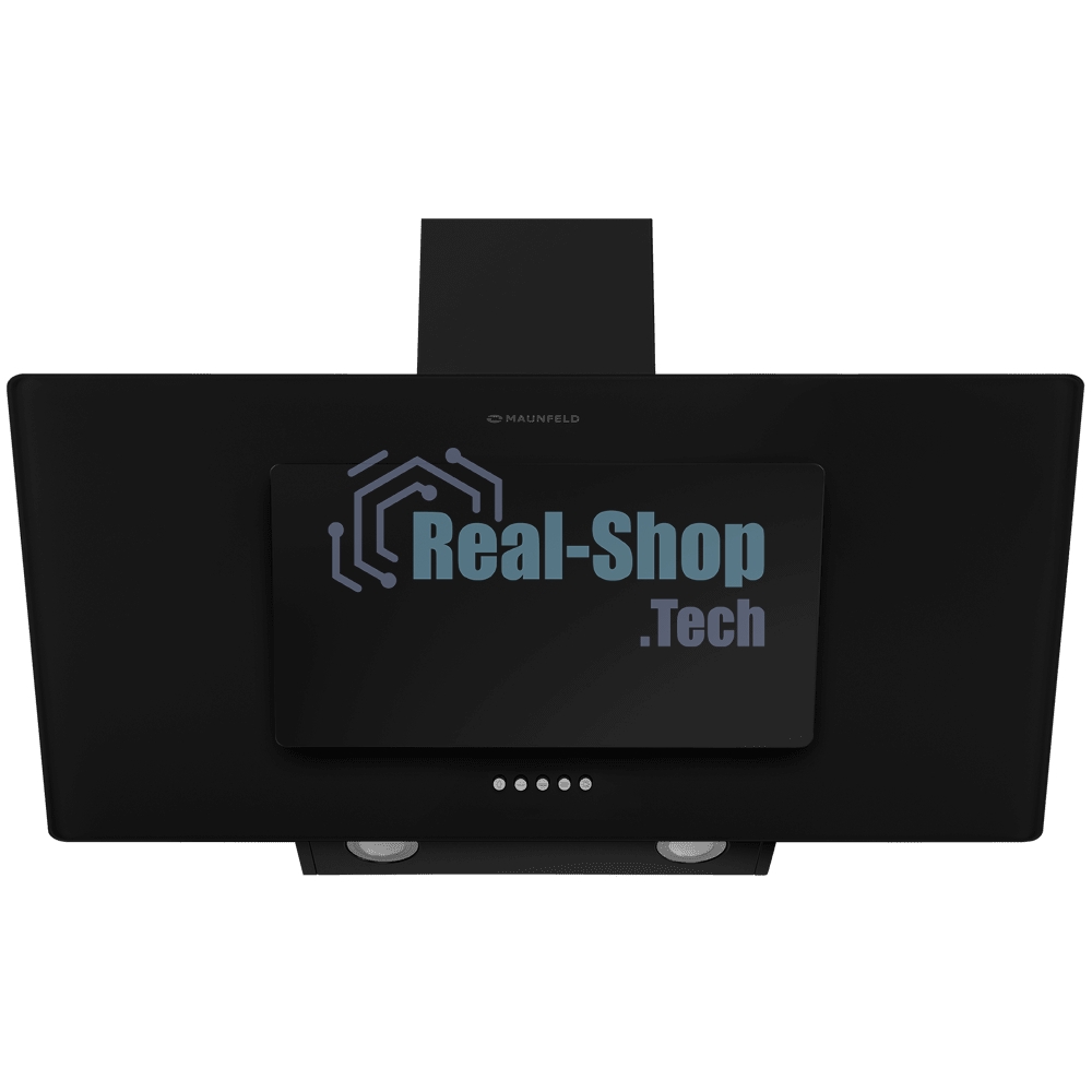 Вытяжка наклонная Maunfeld Tower 90 черный, 90 см, 700 куб. м/ч, 66 дБ