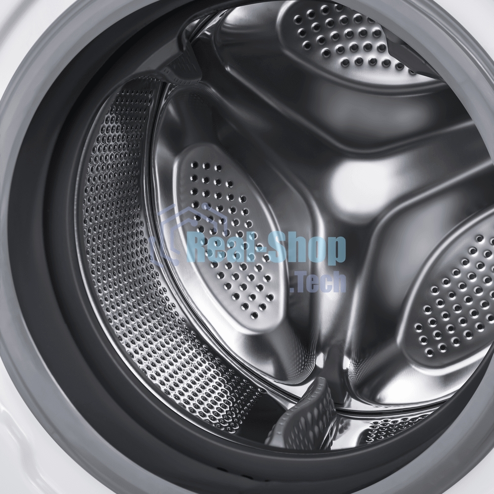 Стиральная машина c инвертором и паром Maunfeld MFWM148IWHT белый, загрузка фронтальная 8 кг, 1400 об/мин, класс: A+++