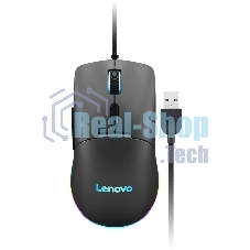 Мышь проводная Lenovo M210 RGb Gaming черный оптическая 8000dpi USB2.0 (GY51M74265)