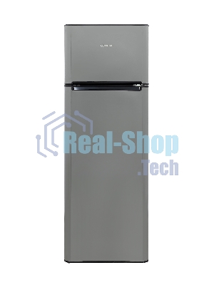 Холодильник Indesit TIA 16 NG серый/черный двухкамерный 245/51 л морозилка сверху, капельная система
