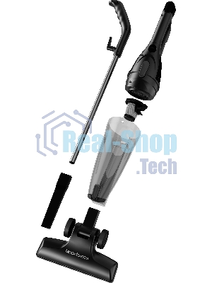 Пылесос вертикальный Topdevice CVC100 черный, питание от сети, 600 Вт, уборка сухая, пылесборник 1.2 л
