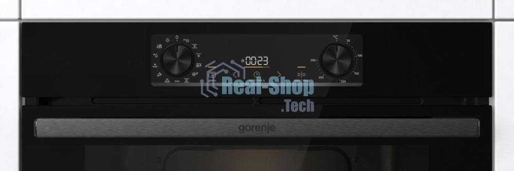 Встраиваемый электрический духовой шкаф Gorenje BOS6737E13BG , 77 л, 300 °C, конвекция, электрический гриль, термощуп, класс A