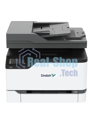 МФУ лазерное Sindoh C300, A4, цветной, печ. 24 стр/мин., скан. до 20 стр/мин (цвет.) 45 стр/мин (ч/б), 2400 x 600 dpi, USB, Ethernet, Wi-Fi