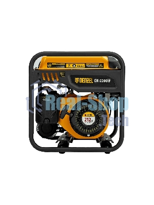Электрогенератор бензиновый инверторный Denzel GK-2200iF, 2.2 кВт, 95 дБ, 27 кг