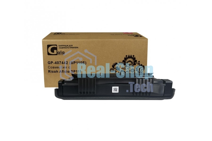 Картридж GalaPrint GP-407442 (SP110E) черный (2000 стр.) для Ricoh Aficio SP111