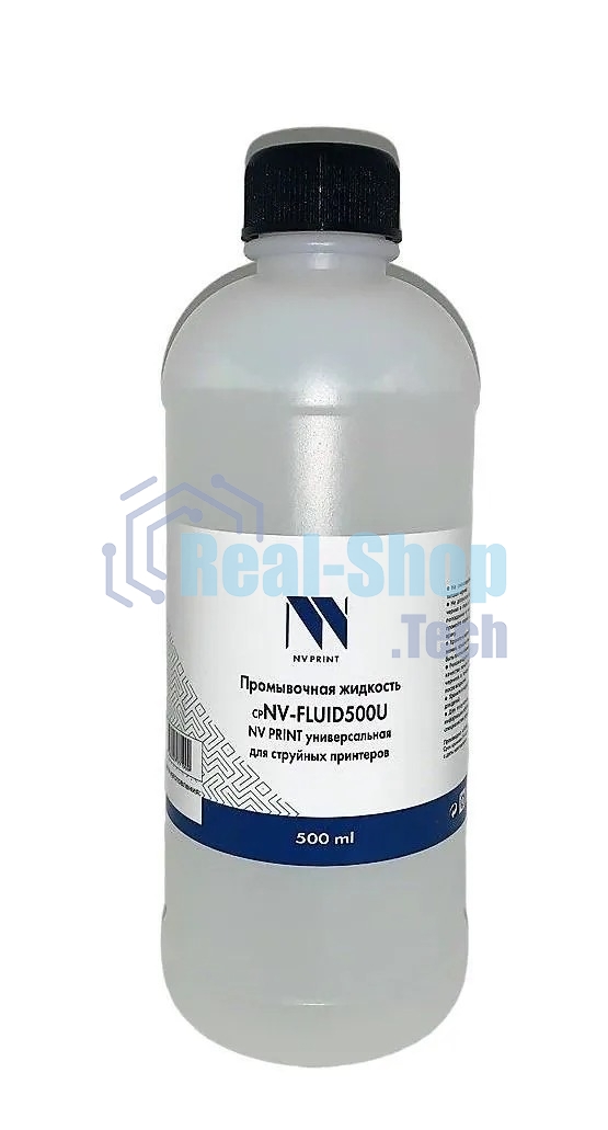Промывочная жидкость NVPrint универсальная для струйных принтеров NV-FLUID500U (500мл)