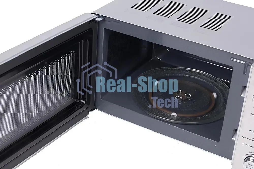 Микроволновая печь Starwind SMW5320 серый, 20 л, 700 Вт, переключатели - поворотный механизм/кнопки