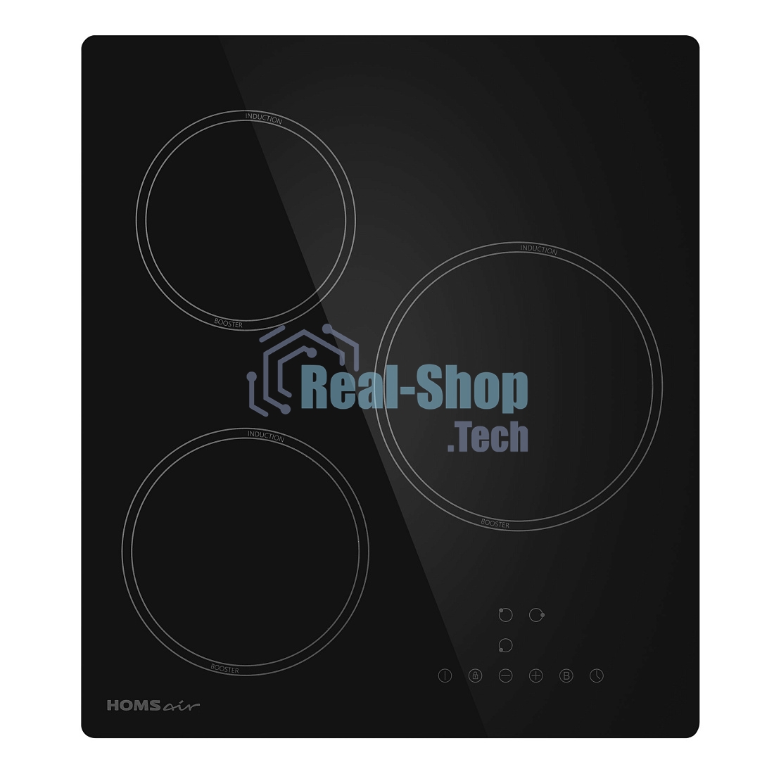 Индукционная варочная панель HOMSair HI43ABK независимая, черный