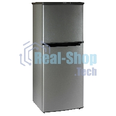 Холодильник Бирюса W553 графит двухкамерный 160/70л морозилка сверху автоматическое оттаивание