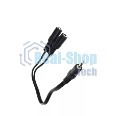 Кабель-адаптер 3.5ST(M)/2*3.5 ST(F), 0.2метра VCOM CV203