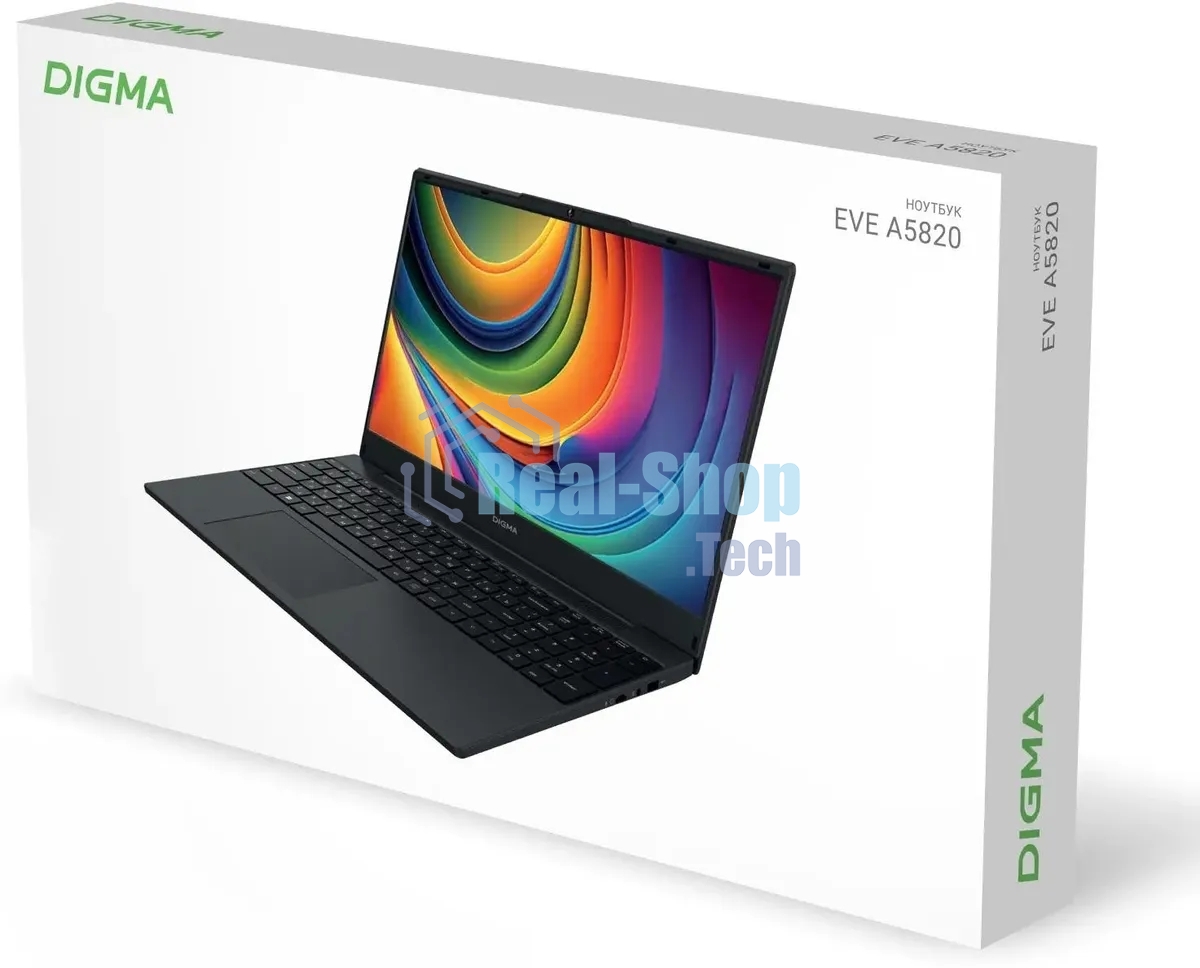 Ноутбук Digma EVE A5820 Ryzen 3 3200U 16Gb SSD 512Gb AMD Radeon 15.6