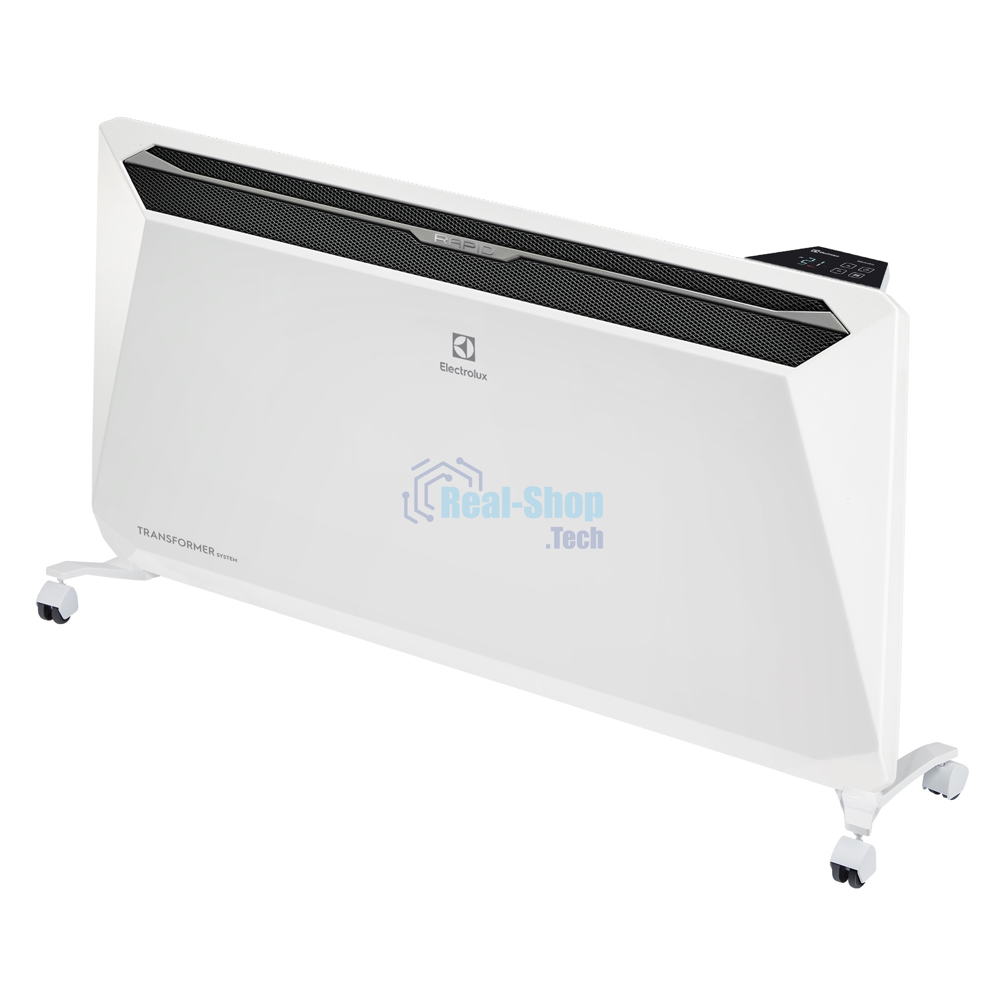 Комплект Electrolux Rapid Transformer с блоком управления и шасси ECH/R-2500 T-TUE4 белый, 2500 Вт, 30 м2, термостат, дисплей