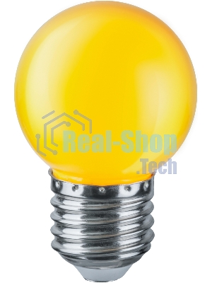 Лампа светодиодная Navigator NLL-G45-1-230-Y-E27 1 Вт шар E27 230В