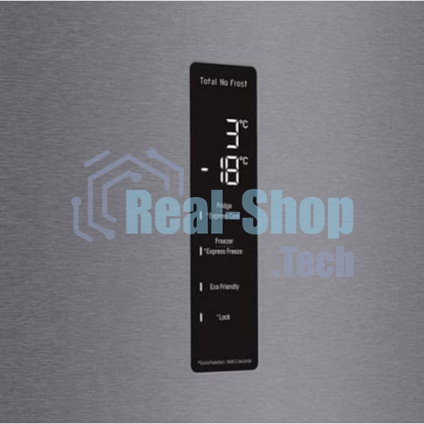 Холодильник LG GA-B509CLSL графитовый двухкамерный 277/107л морозилка снизу, No Frost