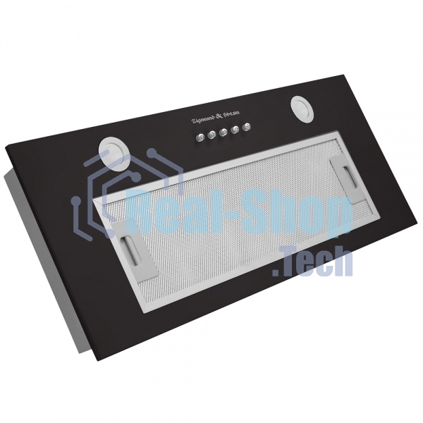 Вытяжка встраиваемая Zigmund & Shtain K 016.5 B черный, 52 см, 1050 куб. м/ч, 60 дБ