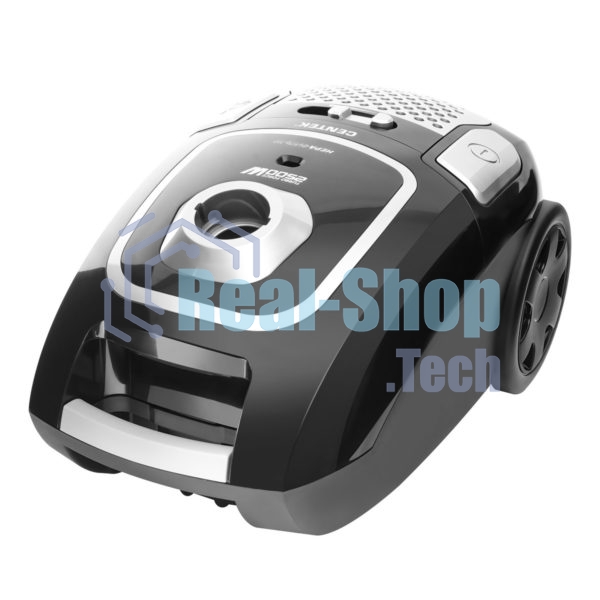 Пылесос Centek CT-2519 черный/хром, 500/2500 Вт, уборка сухая, пылесборник мешок, 4 л
