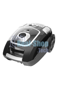 Пылесос Centek CT-2519 черный/хром, 500/2500 Вт, уборка сухая, пылесборник мешок, 4 л