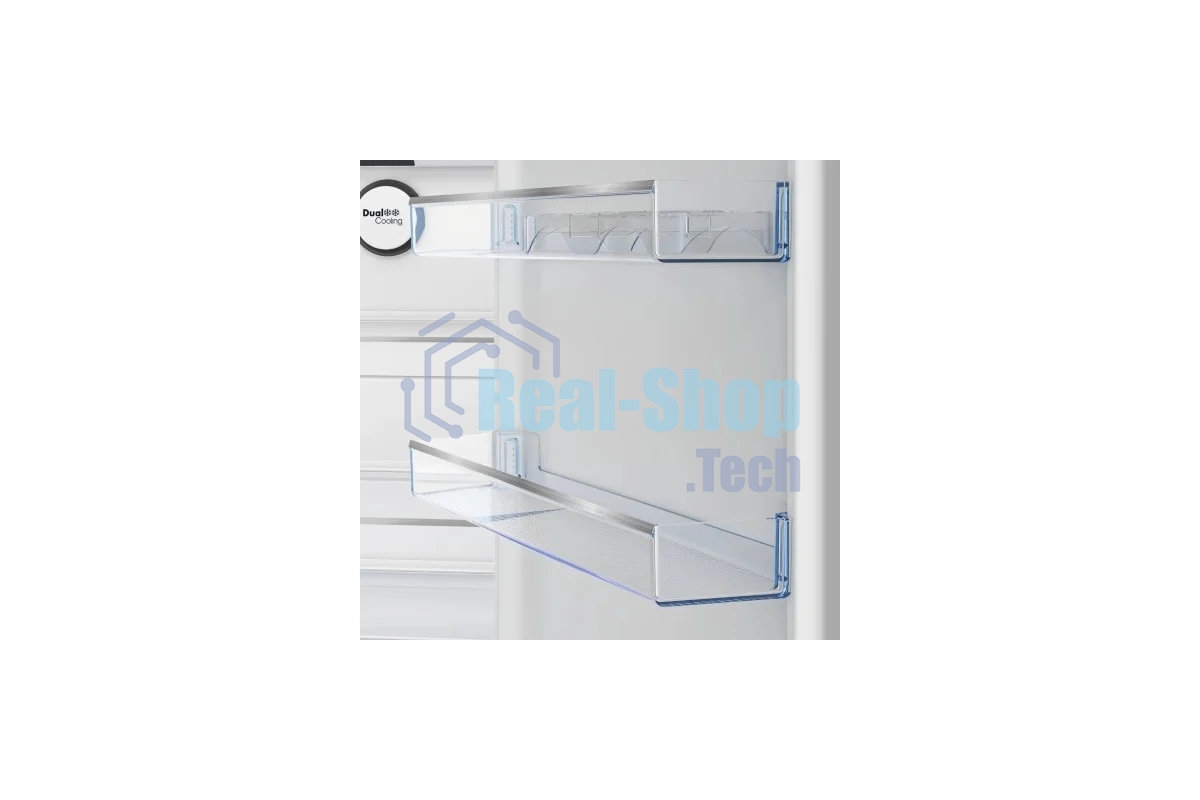 Холодильник Beko B3RCNK362HX нержавеющая сталь двухкамерный 220/100л морозилка снизу Total No Frost