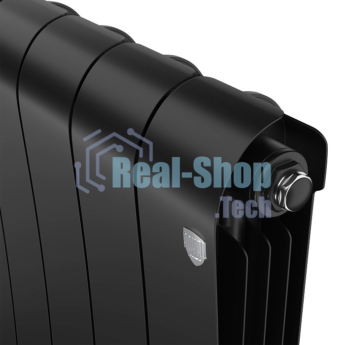 Радиатор биметаллический Royal Thermo Infinity 500 Noir Sable VR80 - 8 секц.