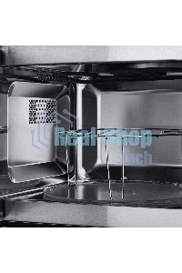 Микроволновая печь встраиваемая Maunfeld MBMO.20.7S нержавеющая сталь, 20 л, 800 Вт, переключатели - поворотный механизм/кнопки