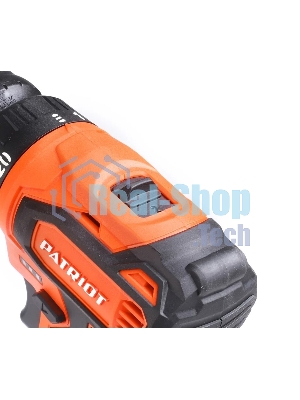 Дрель-шуруповерт Patriot BR 369Li, 12 В, 2 Ач, 35 Нм, бесщеточный