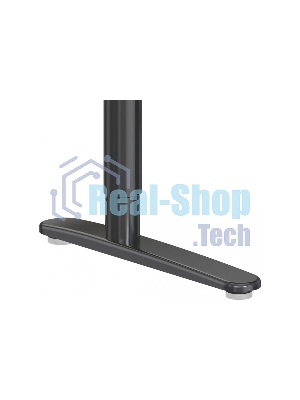 Стол компьютерный Cactus CS-EGD-BK-LED столешница закаленное стекло, черный, каркас черный