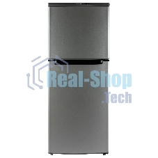 Холодильник Бирюса W553 графит двухкамерный 160/70л морозилка сверху автоматическое оттаивание