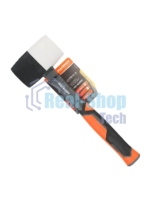 Киянка Patriot RMF-680BW черно-белая, с фиберглассовой рукояткой, 680г