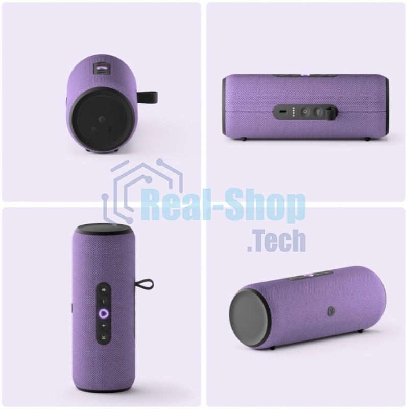 Умная колонка Яндекс Станция Стрит с Алисой, портативная, модель YNDX-00030VIO (фиолетовый)