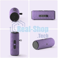 Умная колонка Яндекс Станция Стрит с Алисой, портативная, модель YNDX-00030VIO (фиолетовый)