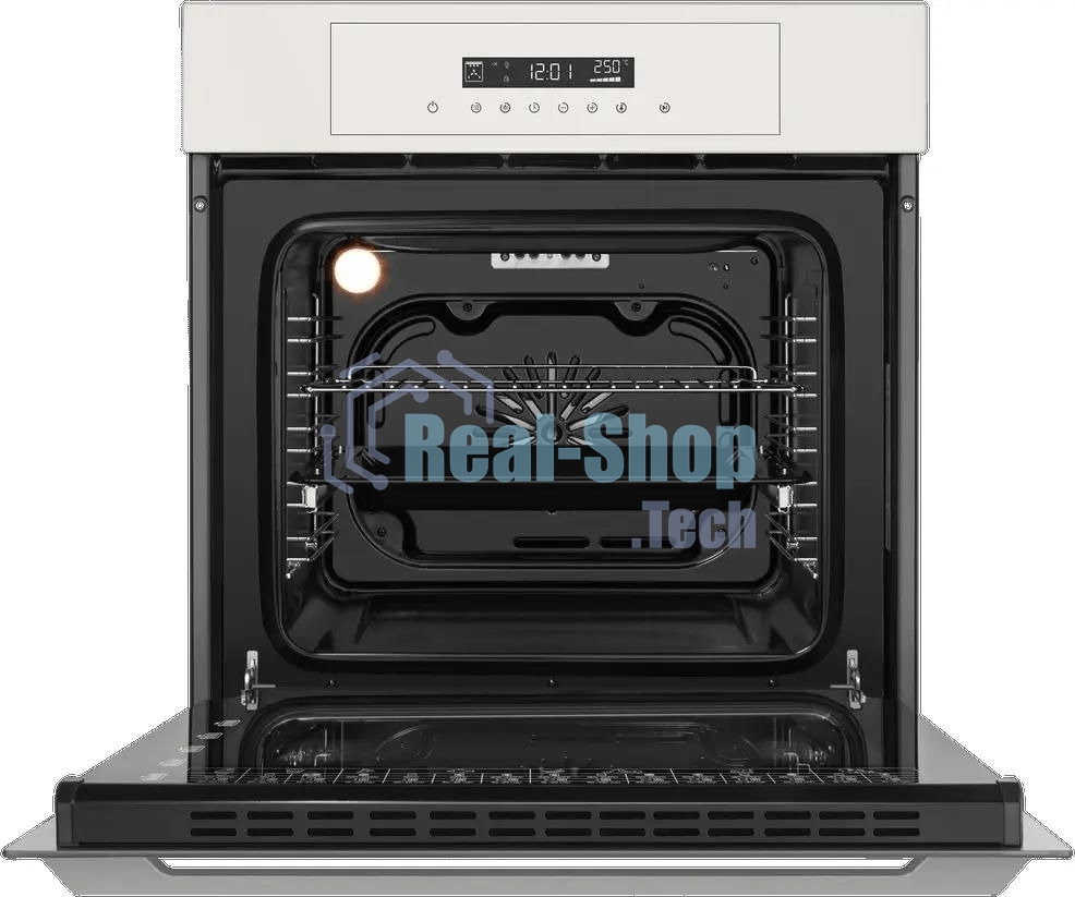 Шкаф духовой электрический Maunfeld AEOD60103BG, 60л, дверца с 3 стеклами, бежевый